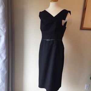 Black Halo Sheath Dress. Size 12